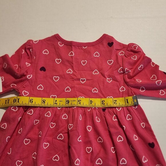 Old Navy Toddler Girls 2T Dress Bundle Star Heart Print Long Sleeve School - Picture 9 of 11